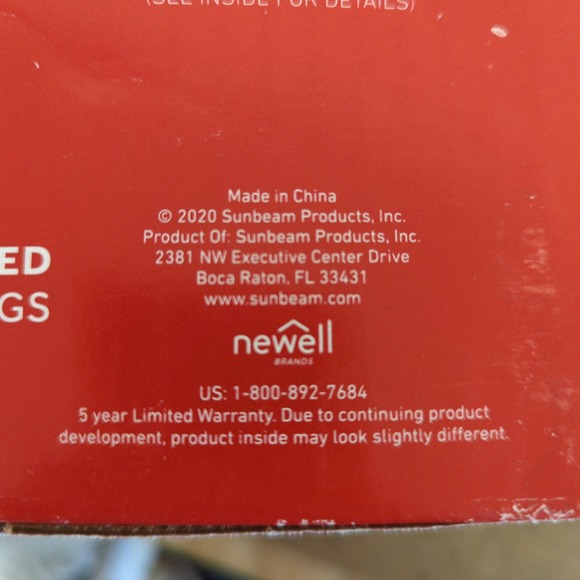 Sunbeam Micro Plush Heated Throw Blanket - Picture 7 of 8